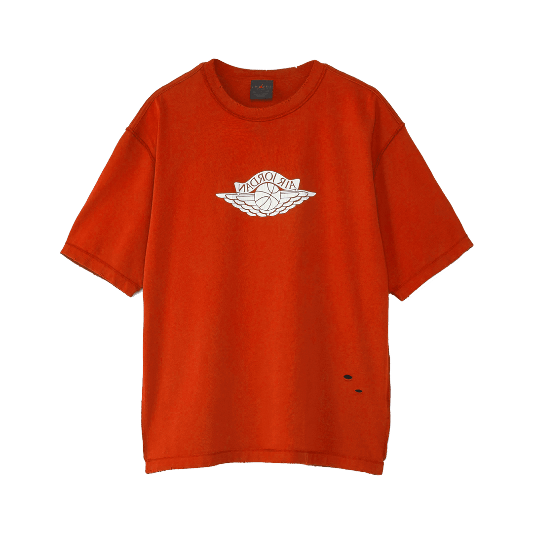 Jordan Rare Air Tee: Distressed Style with Premium Comfort