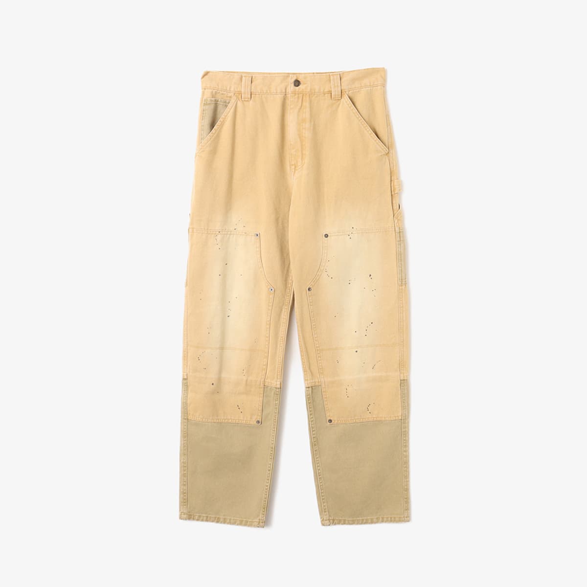 atmos Durable Double-Knee Work Pants with Vintage Paint
