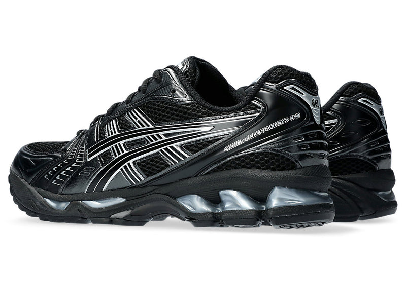 GEL-KAYANO™ 14 running shoe showcasing retro design and modern performance updates.