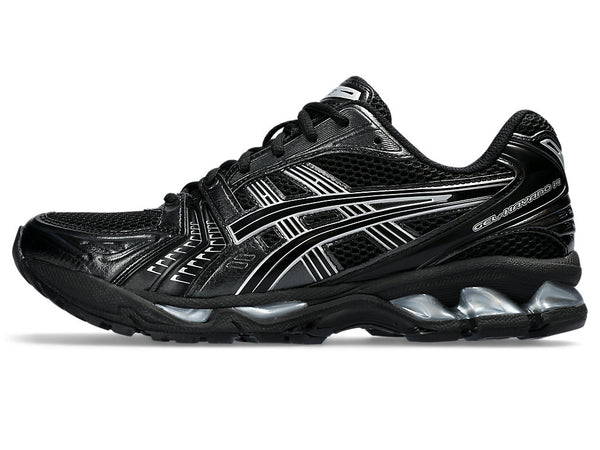 GEL-KAYANO™ 14 running shoe showcasing retro design and modern performance updates.