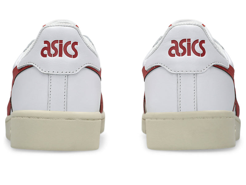 JAPAN S™ shoes with lightweight design, featuring ASICS® Stripes and lettering, inspired by 1981 basketball aesthetics.