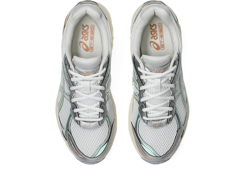 ASICS GT-2160 sneaker in a retro-inspired design featuring wavy forefoot sculpting and GEL™ cushioning inserts