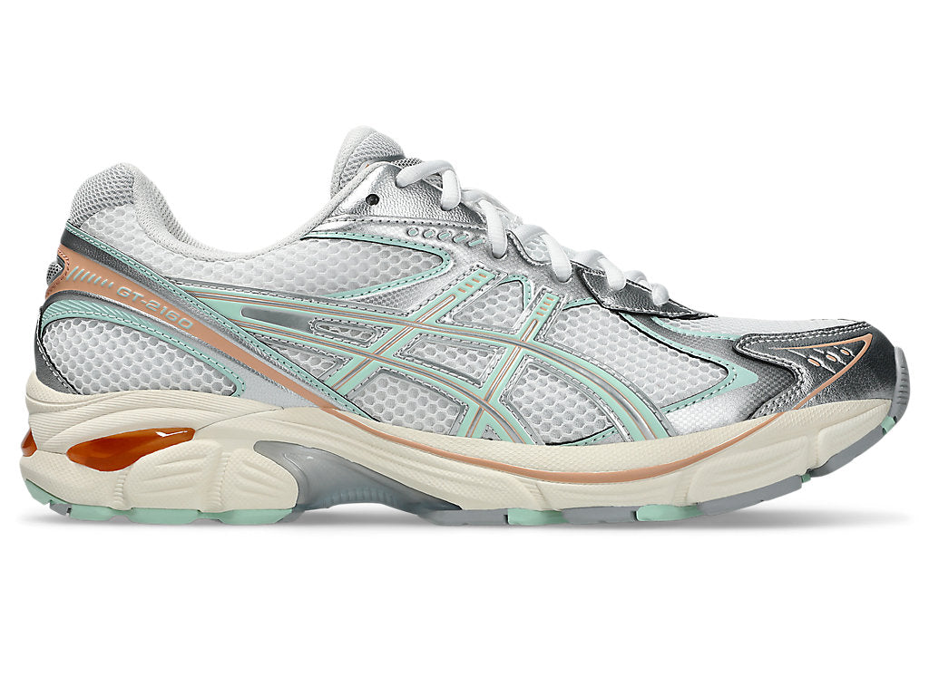 ASICS GT-2160 sneaker in a retro-inspired design featuring wavy forefoot sculpting and GEL™ cushioning inserts
