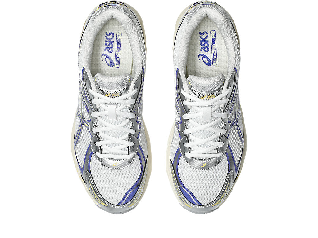 ASICS GT-2160 sneaker in a retro-inspired design featuring wavy forefoot sculpting and GEL™ cushioning inserts