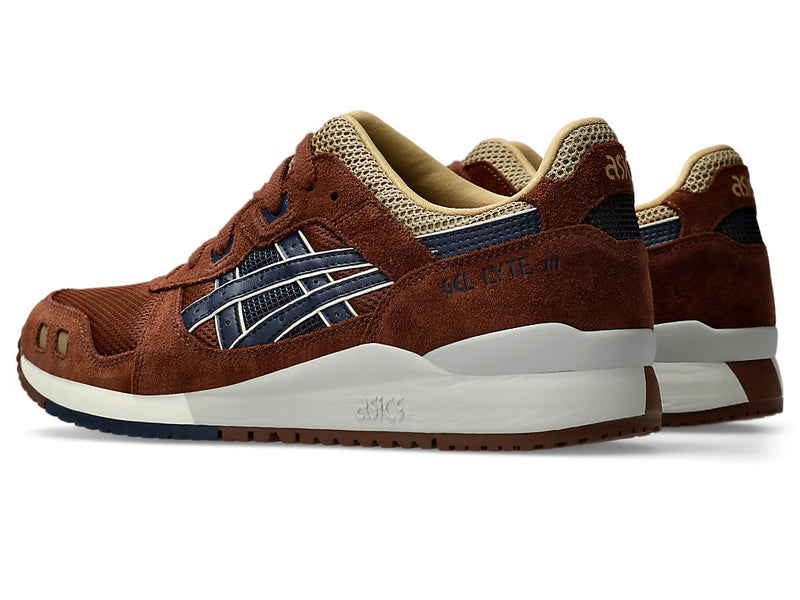 GEL-LYTE III OG sneaker featuring suede panels, micro-perforations on the underlays, quilted terry cloth sockliner, and GEL technology in the heel for cushioning.


