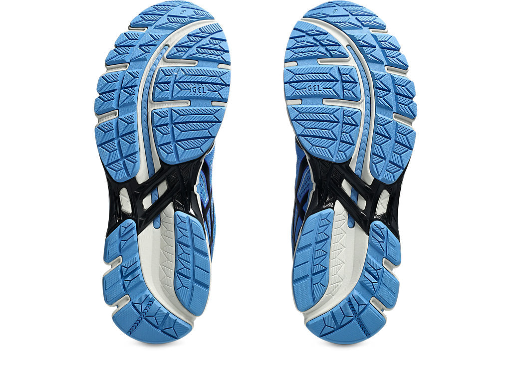 GEL-KAYANO™ 20 sneaker featuring FLUIDFIT™ cage, dual GEL™ technology inserts, and GUIDANCE TRUSSTIC™ system for enhanced fit, comfort, and stability.