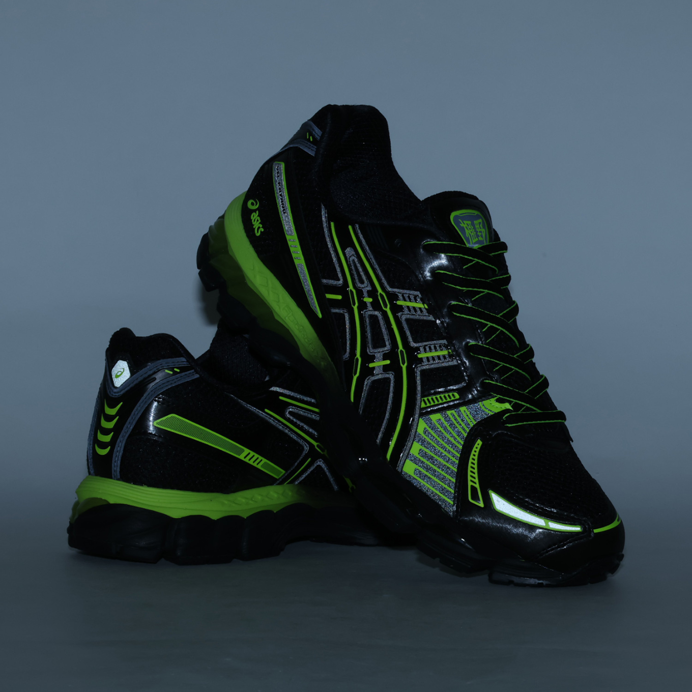ASICS X ATMOS X ALBINO & PRETO GEL-KAYANO 12.1