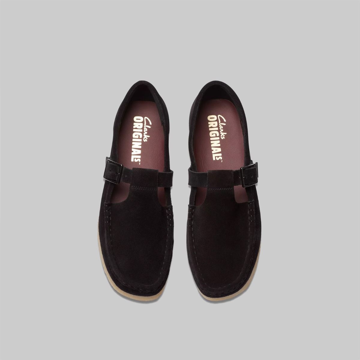 CLARKS WALLABEE T BAR