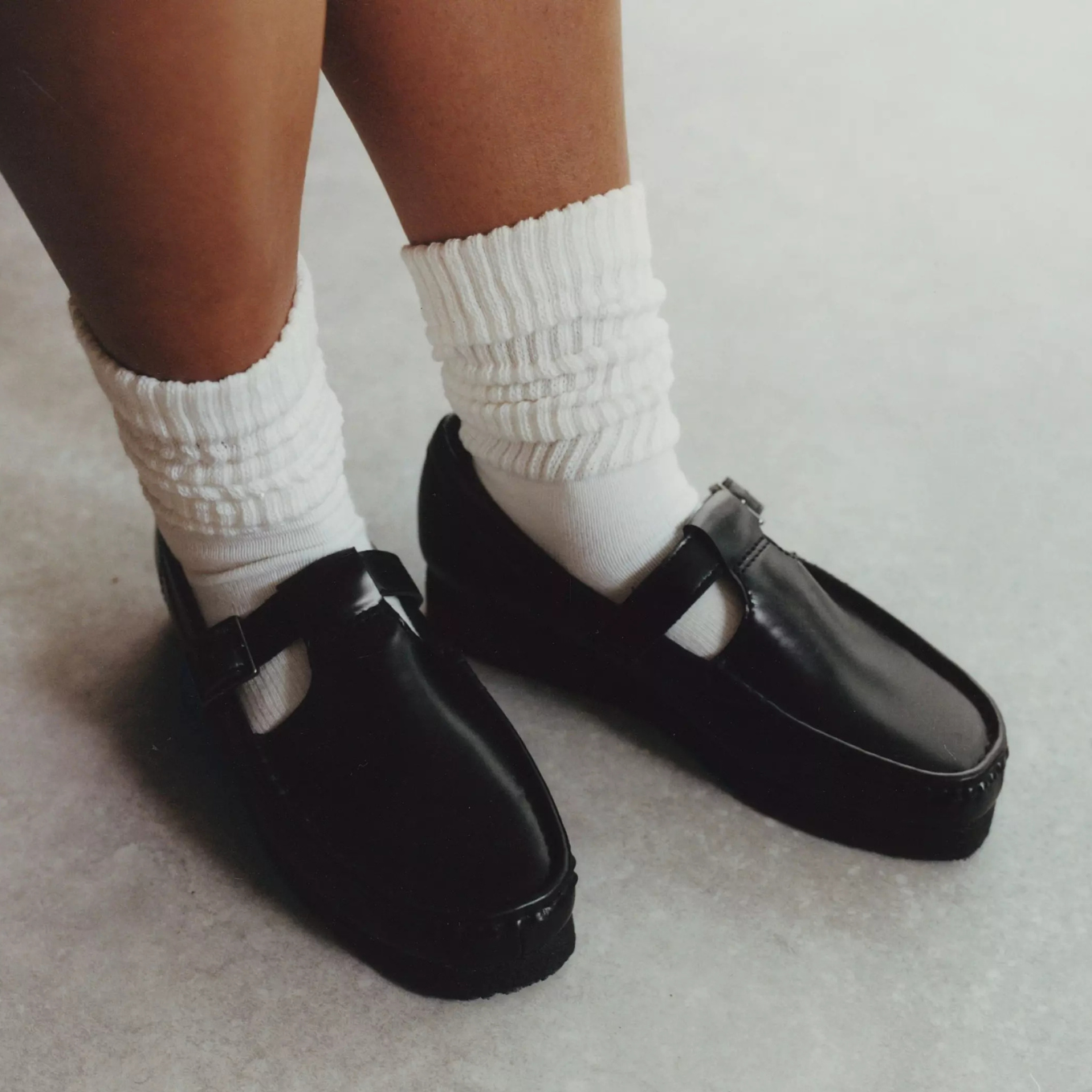 CLARKS WALLABEE T-BAR WMNS