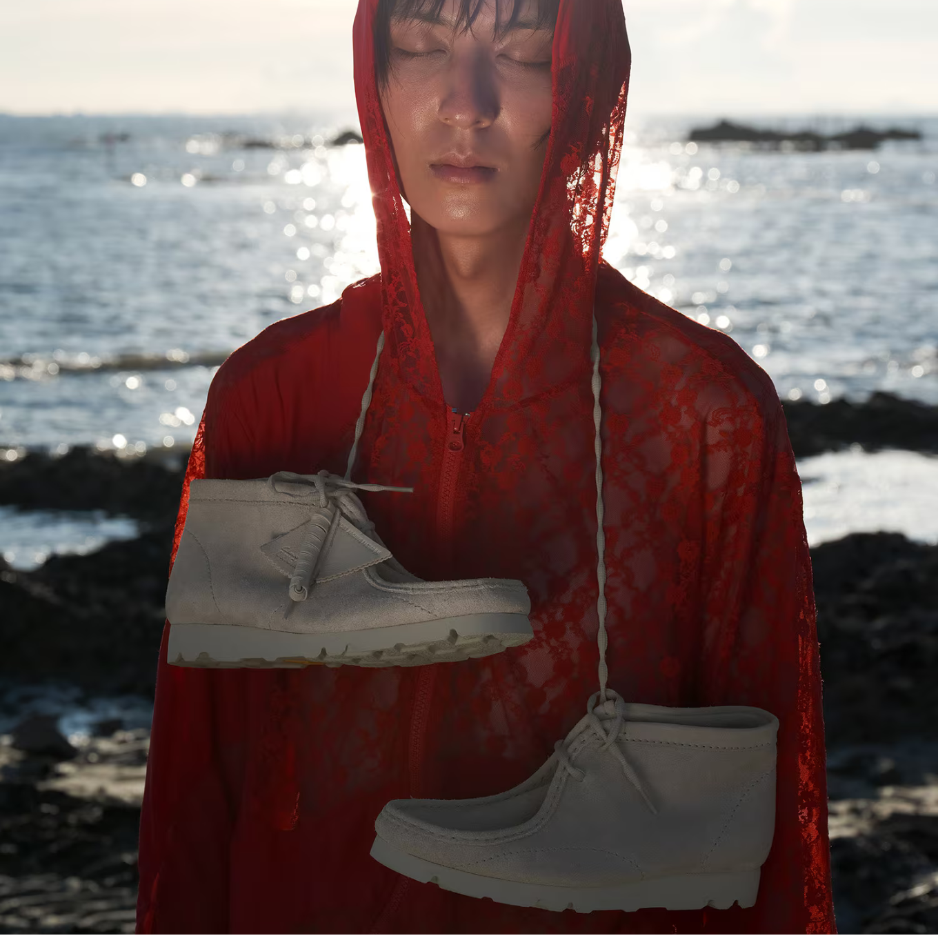 CLARKS X POST ARCHIVE FACTION WALLABEE BOOT