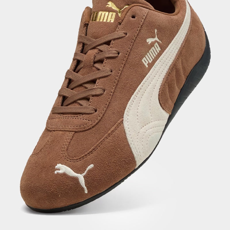 PUMA Speedcat OG sneaker featuring a race-inspired silhouette with sleek lines and bold low-profile design.