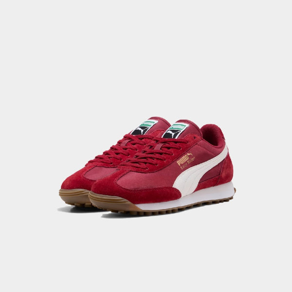 PUMA Easy Rider sneaker, blending retro charm with contemporary style, featuring classic slim profile and iconic silhouette.