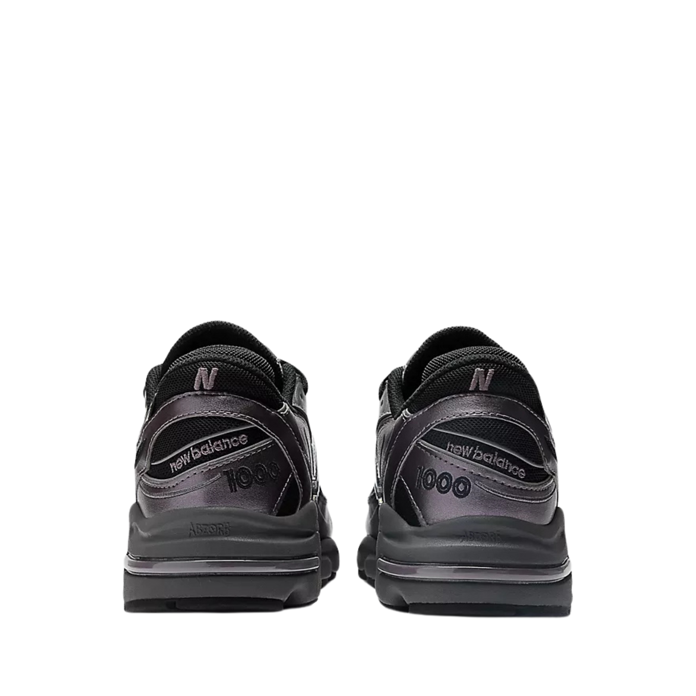 Reissued 1000 sneaker with a mesh and suede upper, segmented sole, and ABZORB cushioning for a tech-inspired look and all-day comfort.