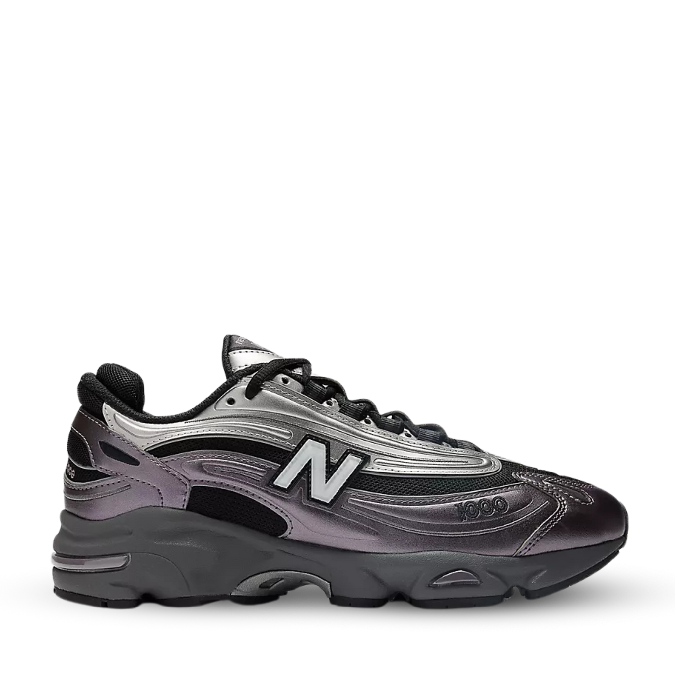 Reissued 1000 sneaker with a mesh and suede upper, segmented sole, and ABZORB cushioning for a tech-inspired look and all-day comfort.