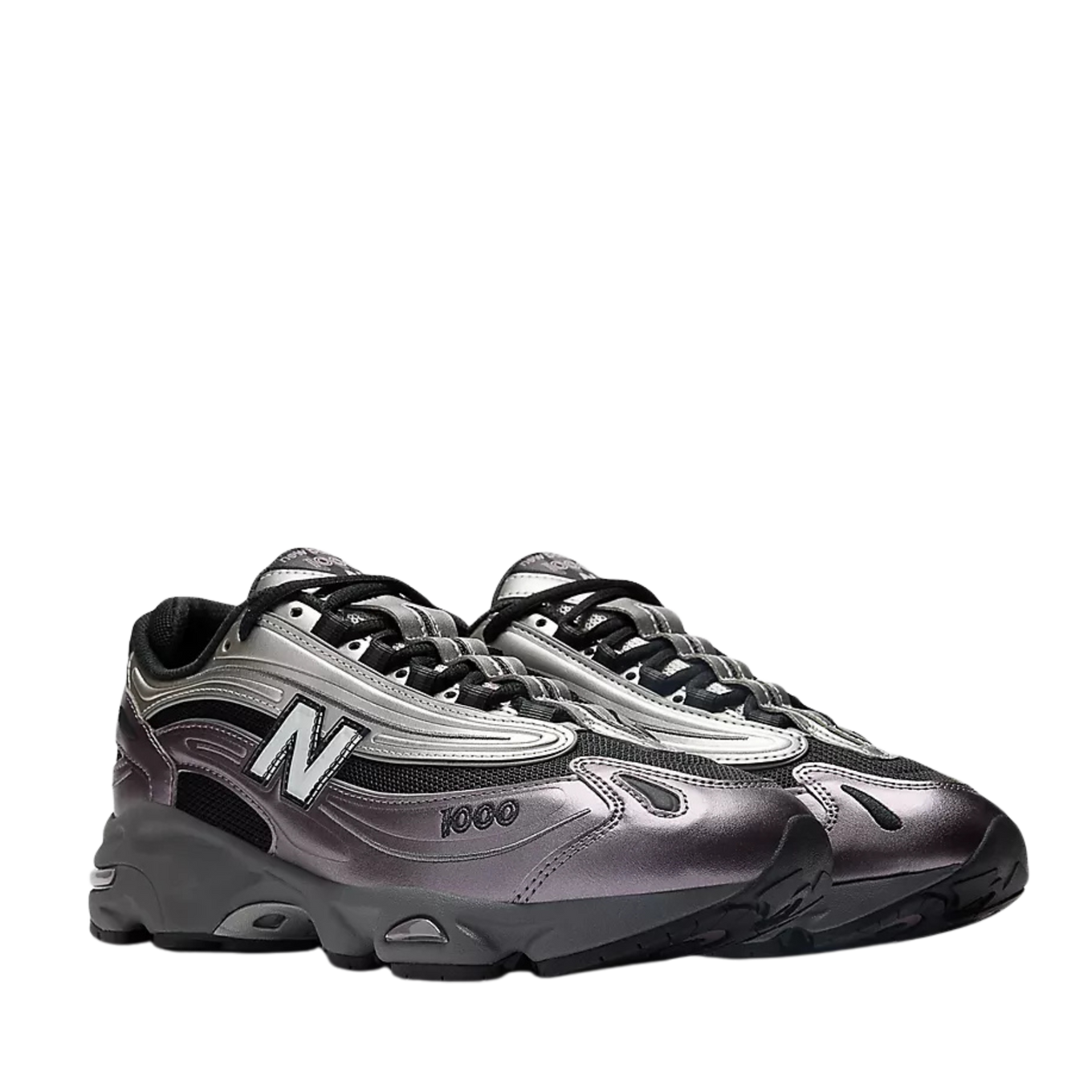 Reissued 1000 sneaker with a mesh and suede upper, segmented sole, and ABZORB cushioning for a tech-inspired look and all-day comfort.