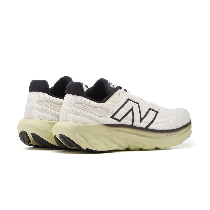 New Balance Fresh Foam X 1080v13 running shoe featuring a versatile design with advanced cushioning and midsole mapping for smooth transitions. The shoe includes a breathable engineered mesh upper for a supportive and streamlined fit, showcasing its blend of top performance and modern aesthetics.