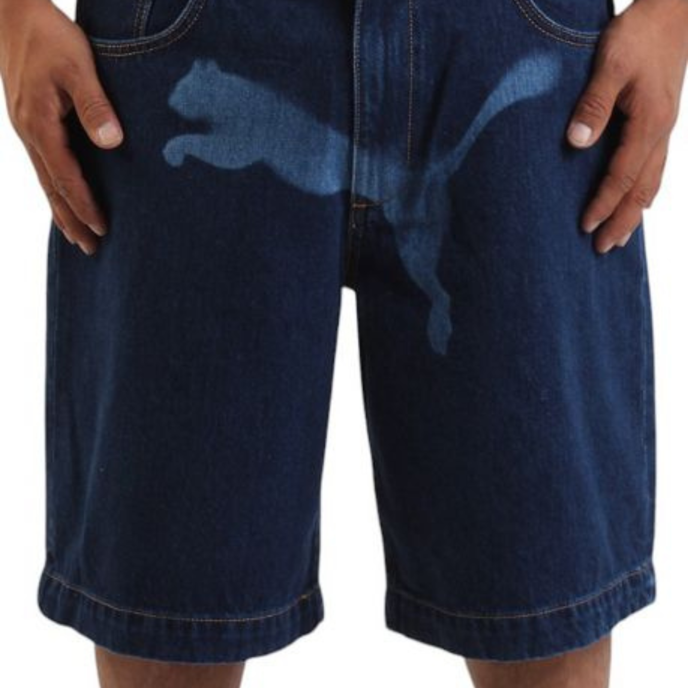 PUMA X A$AP ROCKY DENIM SHORTS