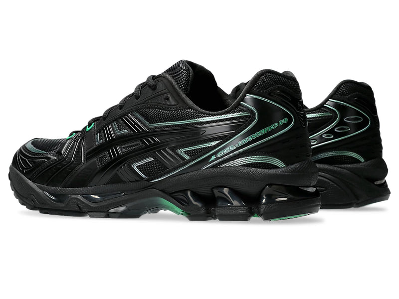 Explore the 8ON8 x Asics Gel Kayano 14 Black Collaboration, merging classic and modern styles.