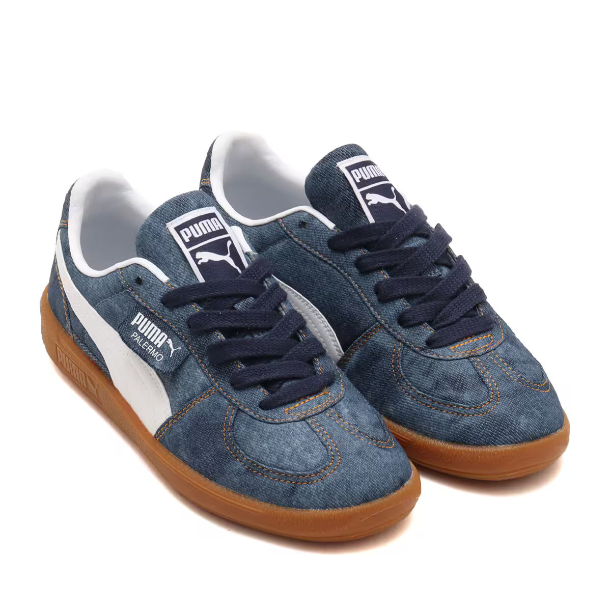 PUMA x atmos pink ☆ Palermo 'Denim' Palermo x atmos pink 2024 SS Collaboration | Trendy Lace