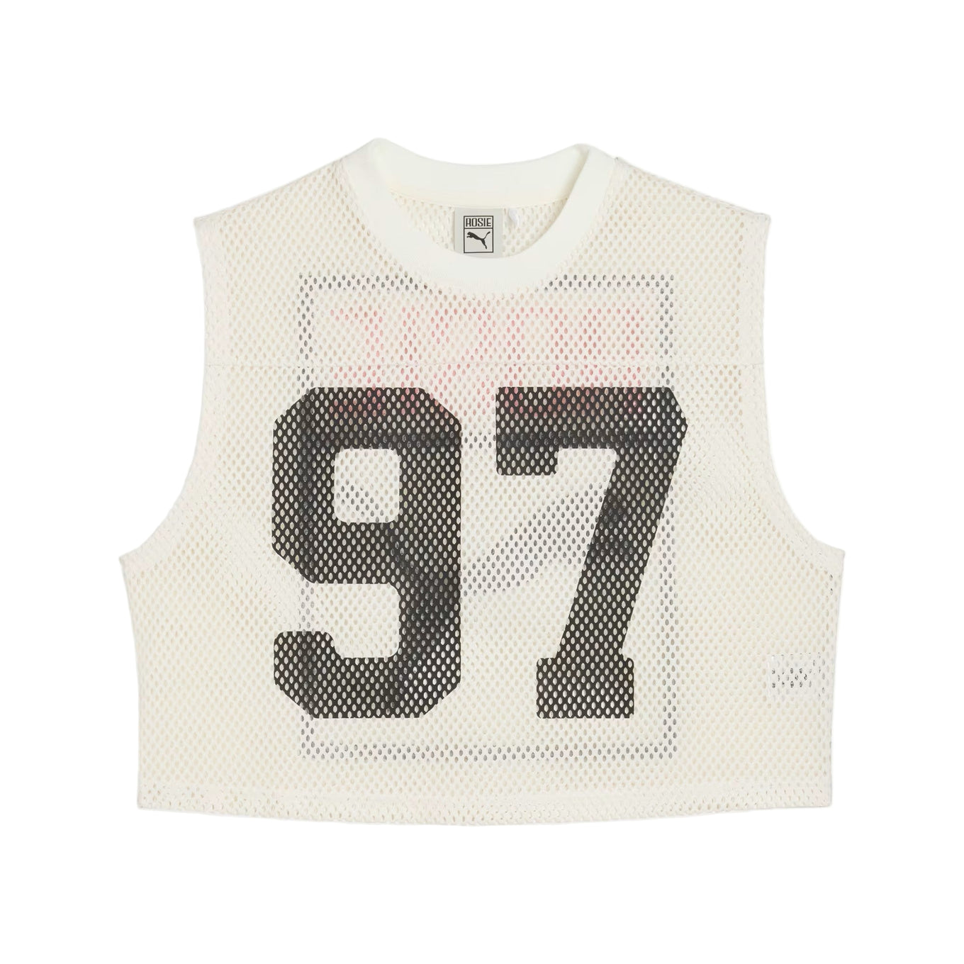 PUMA X ROSÉ RELAXED MESH TOP