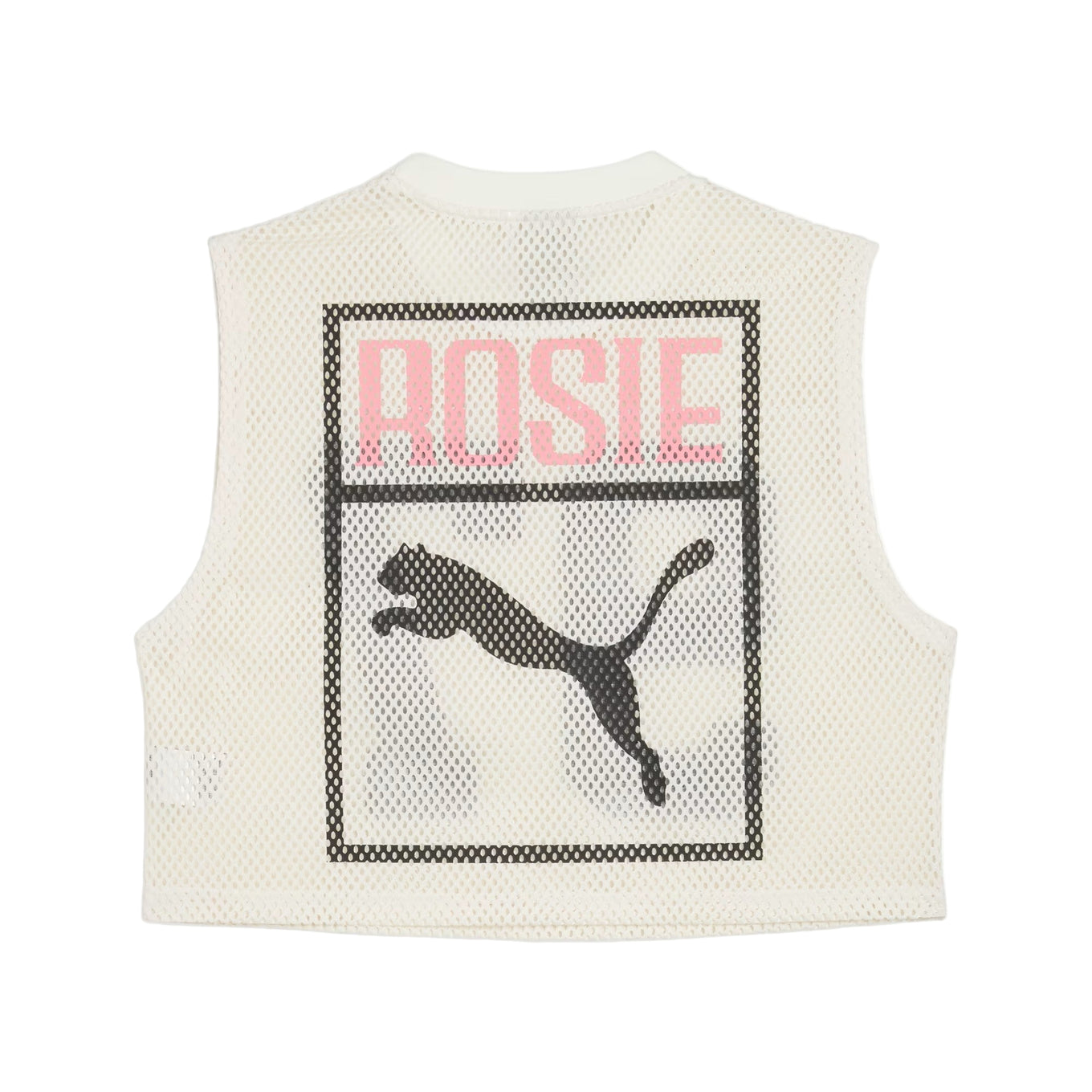 PUMA X ROSÉ RELAXED MESH TOP