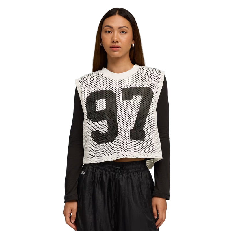 PUMA X ROSÉ RELAXED MESH TOP