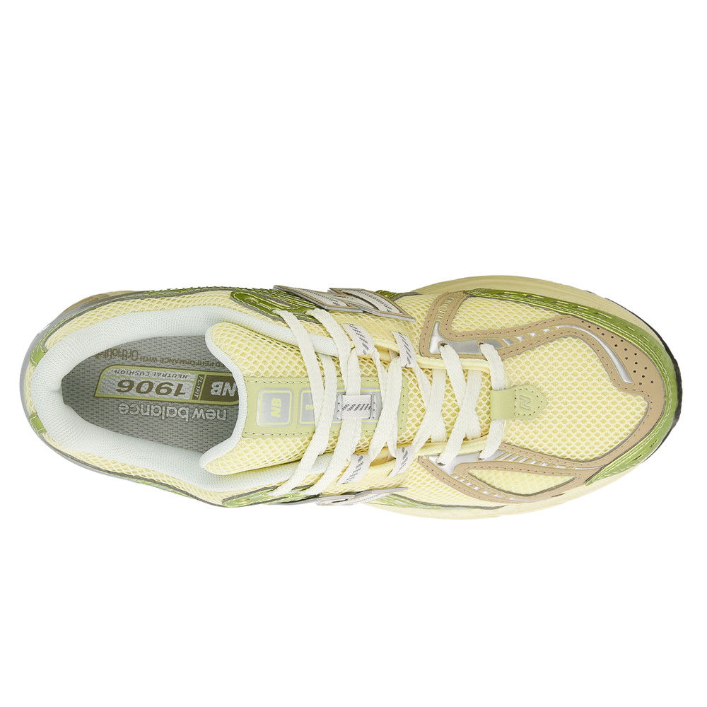 New Balance 1906 series running shoe with mesh upper, advanced cushioning, and Stability Web support