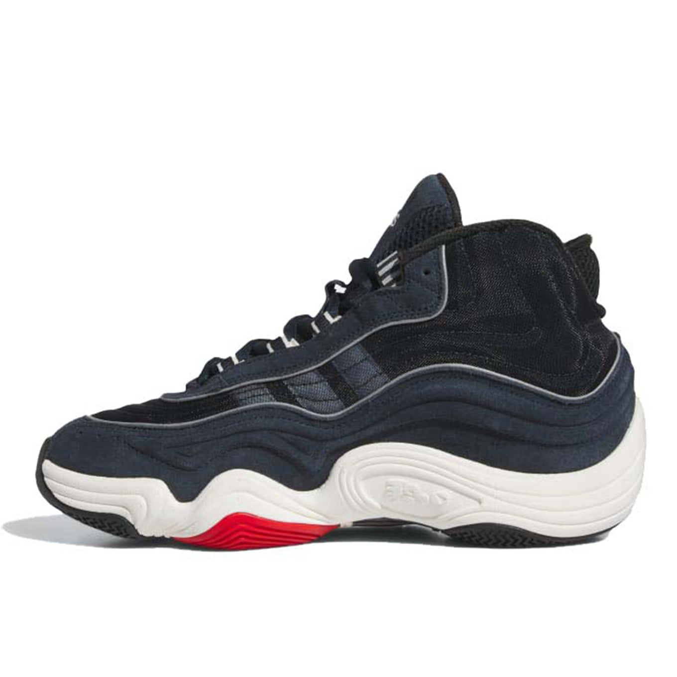 adidas Crazy 98 sneakers with a layered leather and mesh upper, showcasing ‘90s basketball heritage and a retro-futuristic design.