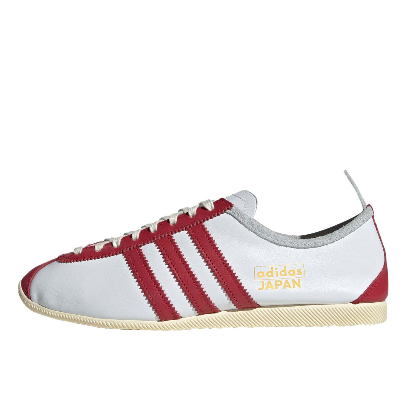 adidas shoes with "JAPAN" text, premium leather upper, and detailed stitching