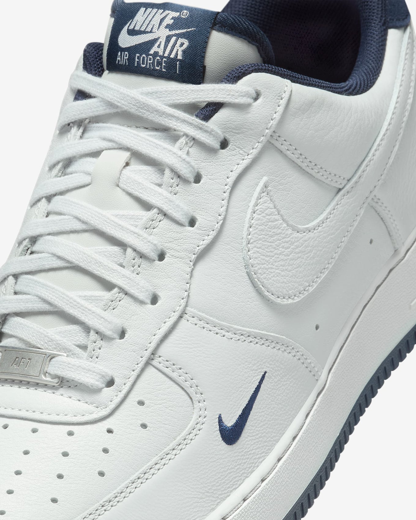 Nike Air Force 1 sneaker with classic ‘80s construction and bold detailing for a timeless and versatile style.