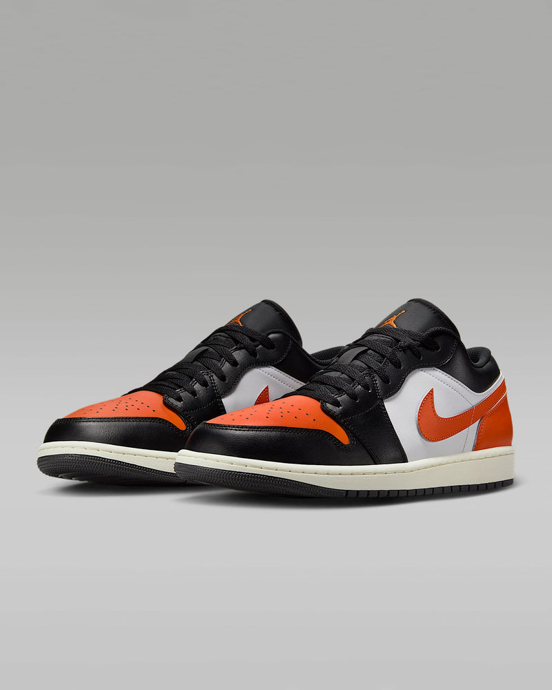 Air Jordan 1 Low sneakers in classic 1985-inspired design with a clean, versatile style