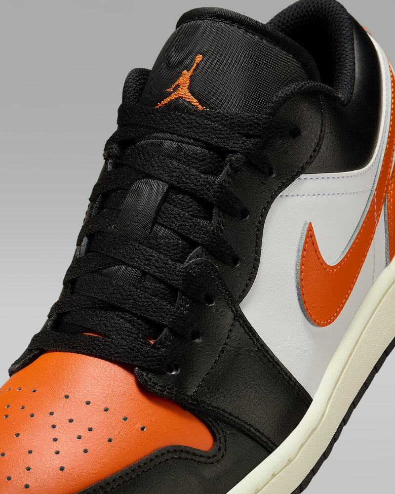 Air Jordan 1 Low sneakers in classic 1985-inspired design with a clean, versatile style