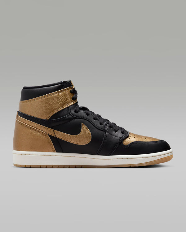 Air Jordan 1 Retro High sneaker with premium materials and updated colors and textures, offering a modern twist on the classic design.


