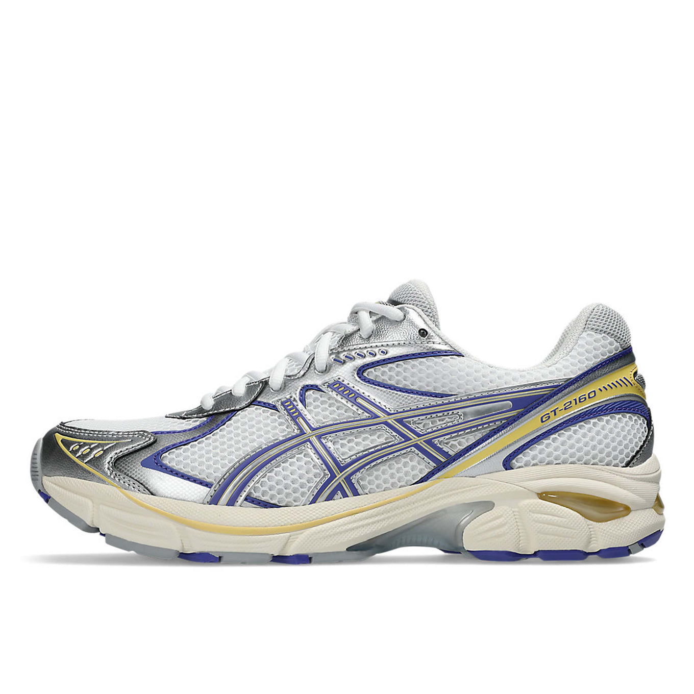 ASICS GT-2160 sneaker in a retro-inspired design featuring wavy forefoot sculpting and GEL™ cushioning inserts