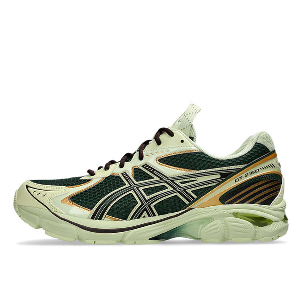 Kiko Kostadinov x ASICS UB8-S GT-2160™ sneaker with glossy primary colors, grid-like patterns, and metallic structures, inspired by Interlaced Assemblages, Functional Utopias, and Mino Ceramics.