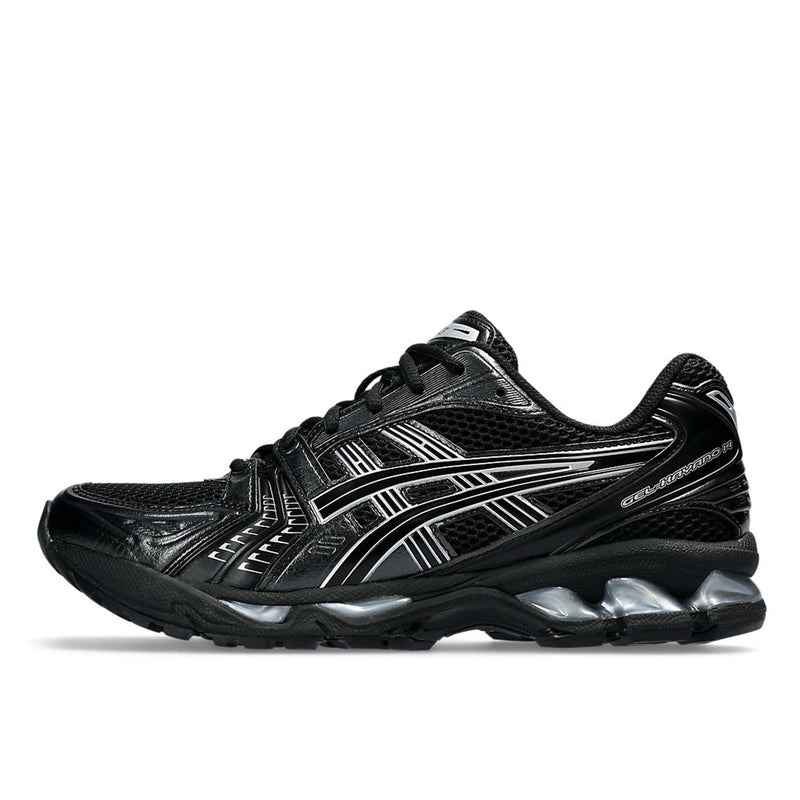 GEL-KAYANO™ 14 running shoe showcasing retro design and modern performance updates.