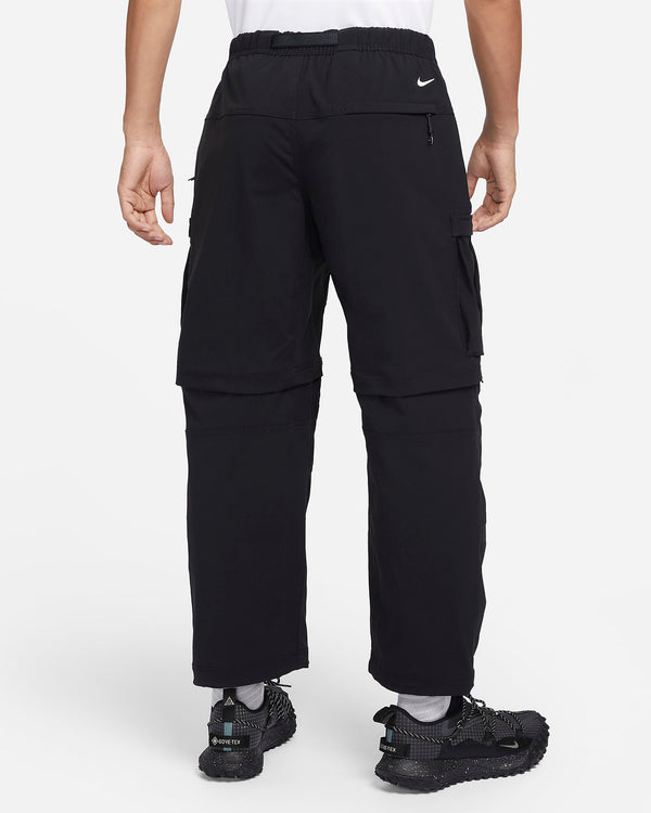 Nike ACG 'Smith Summit' Cargo Trousers in a lightweight, zip-off design with multiple pockets and carabiner clip
