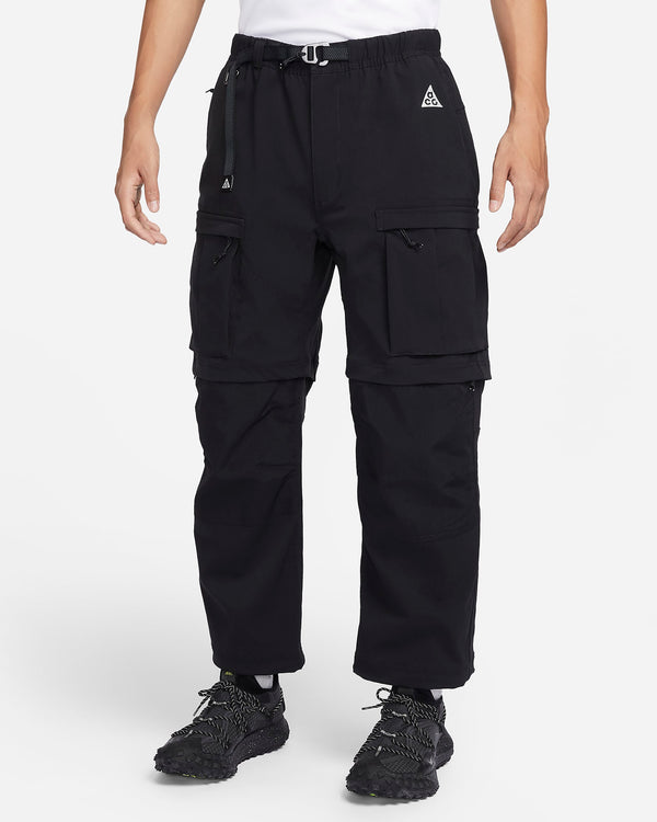 Nike ACG 'Smith Summit' Cargo Trousers in a lightweight, zip-off design with multiple pockets and carabiner clip