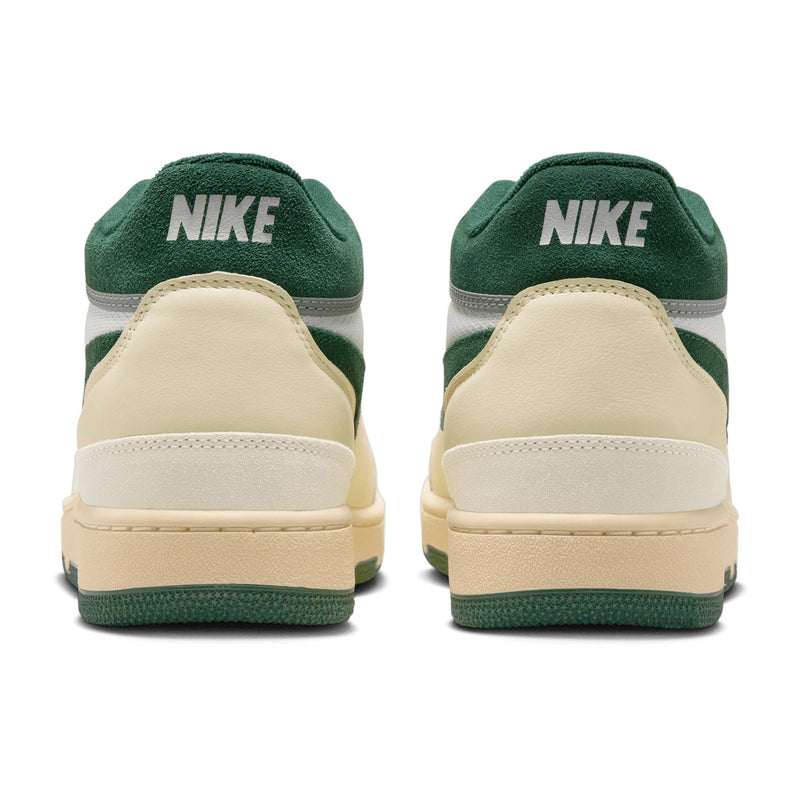 Nike Mac Attack GR sneakers with off-white leather and faded green suede