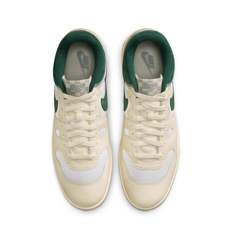 Nike Mac Attack GR sneakers with off-white leather and faded green suede