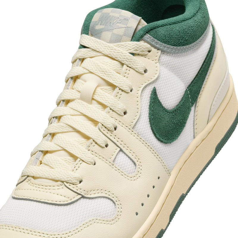 Nike Mac Attack GR sneakers with off-white leather and faded green suede