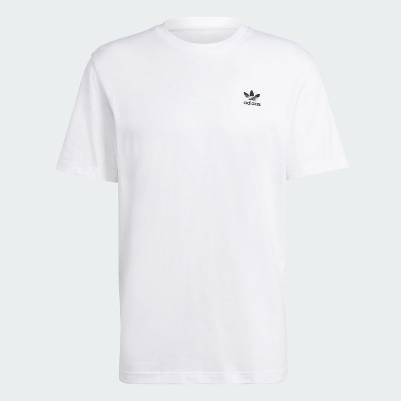 adidas Adicolor Classics Trefoil logo tee in a loose fit with embroidered Trefoil logo on the front and flat rubber print on the back.