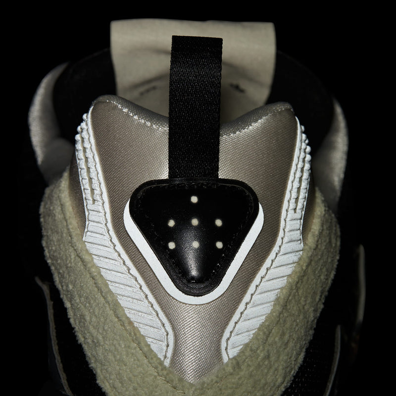 Song For The Mute x adidas footwear collection featuring Core Black Dark Brown, Shadow Green, and Taupe Metallic colorways with unique mesh weaves, velvet-like satin Three Stripes, and synthetic textured leather.