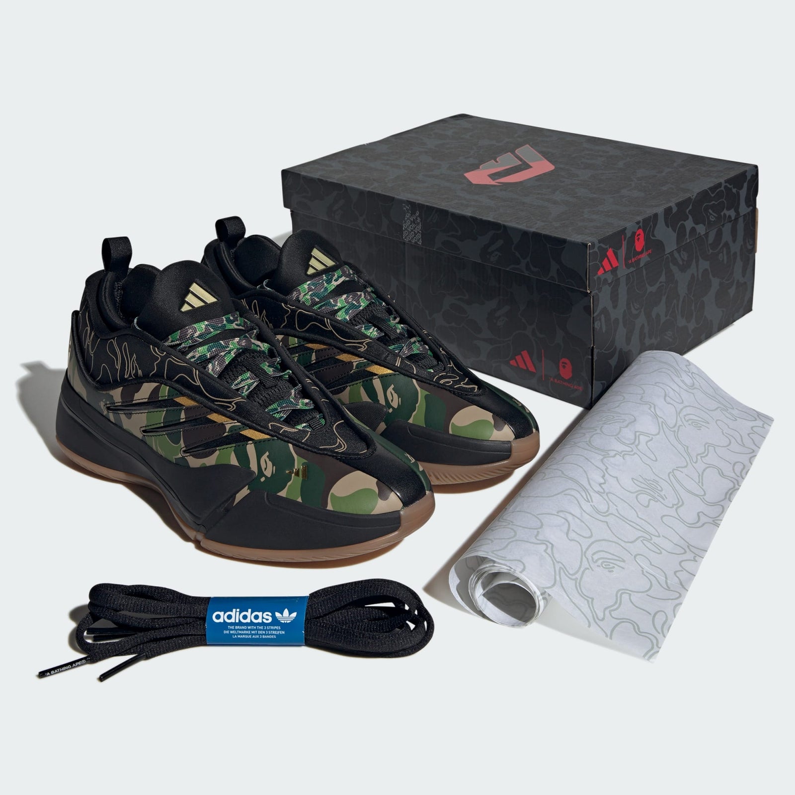 Dame bape adidas store