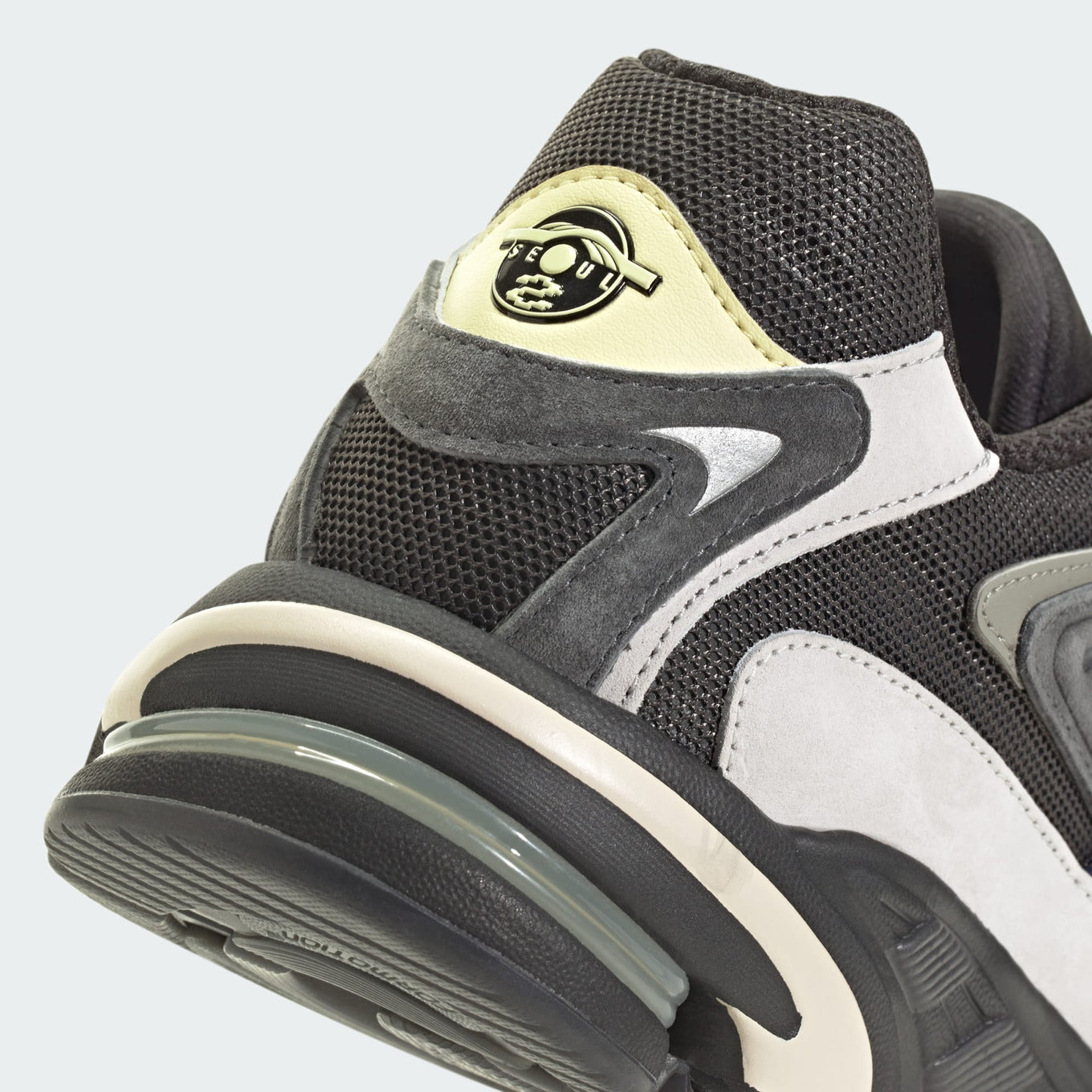 adidas Response CL Seoul sneaker featuring a multi-material upper, layered overlays, and a chunky rubber outsole for a bold, early 2000s-inspired look.