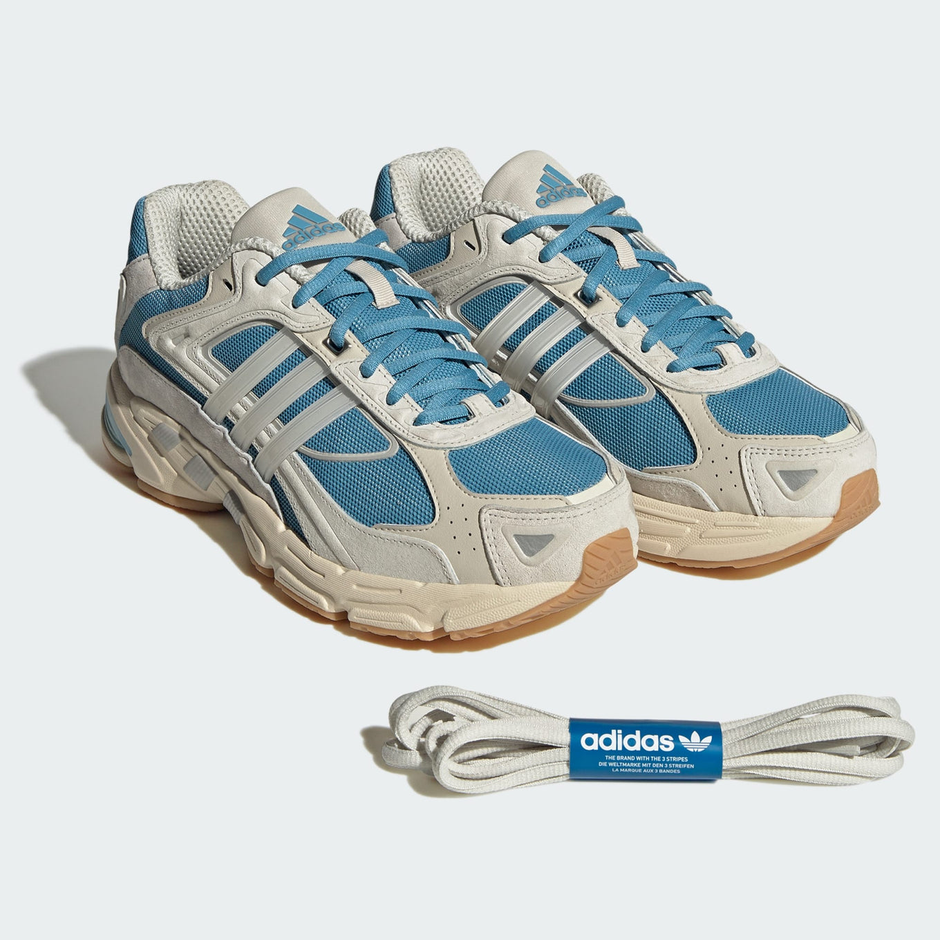 adidas Response CL Seoul sneaker featuring a multi-material upper, layered overlays, and a chunky rubber outsole for a bold, early 2000s-inspired look.