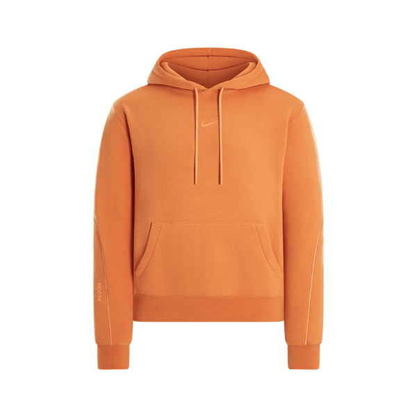 Premium sweatshirt featuring exclusive fleece with reflective design piping, a silicone Swoosh logo, and standard NOCTA branding for style and comfort.