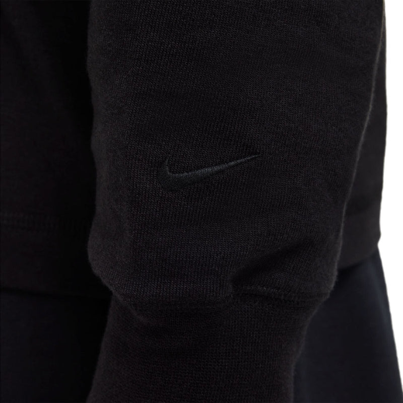 Soft wool/cotton blend T-shirt with loose fit, perfect for layering.