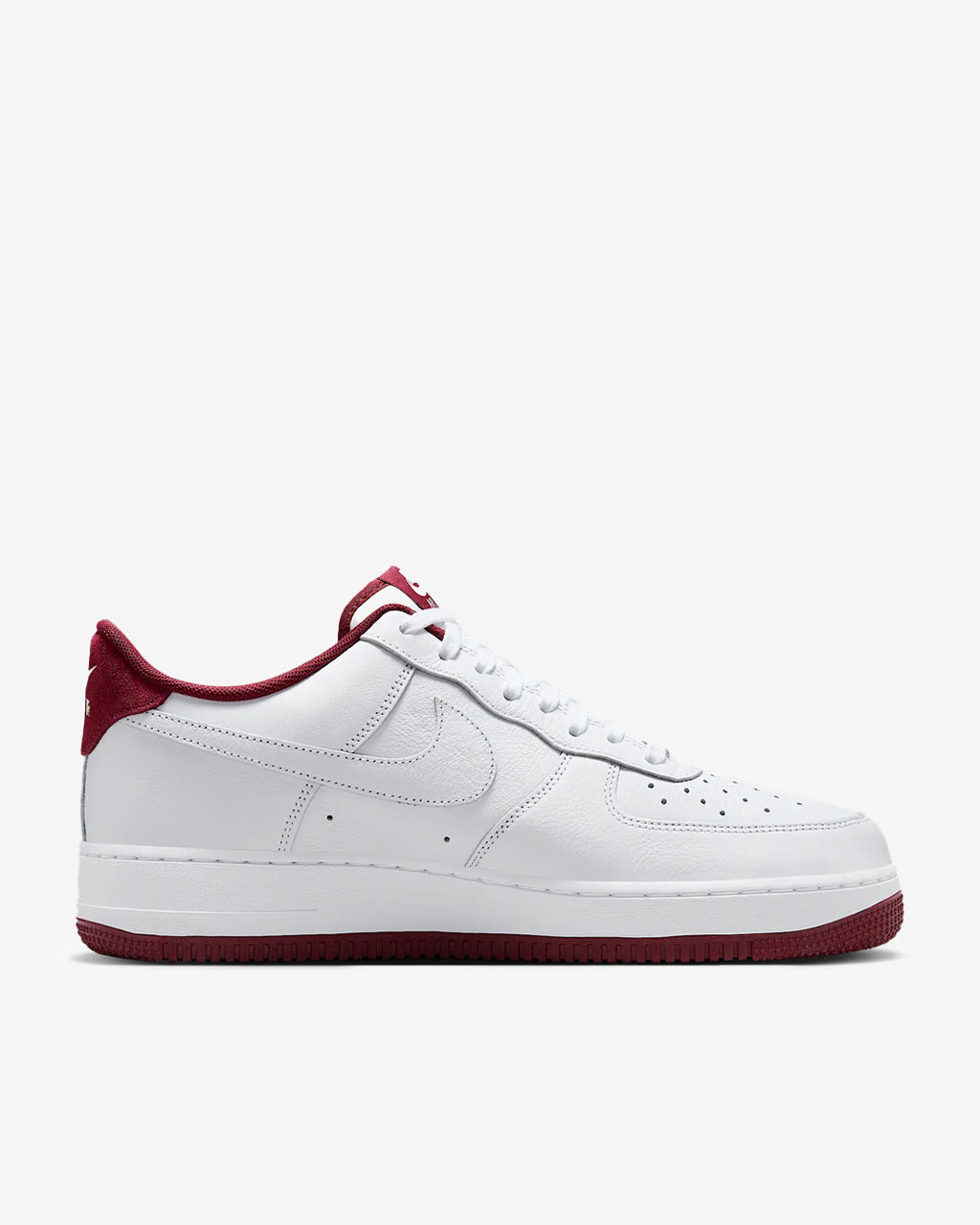 Nike Air Force 1 sneaker with classic ‘80s construction and bold detailing for a timeless and versatile style.