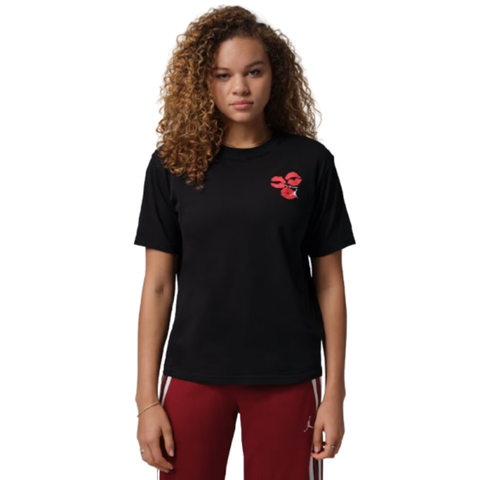 NIKE WMNS J FLT SS GF GFX TEE KISS